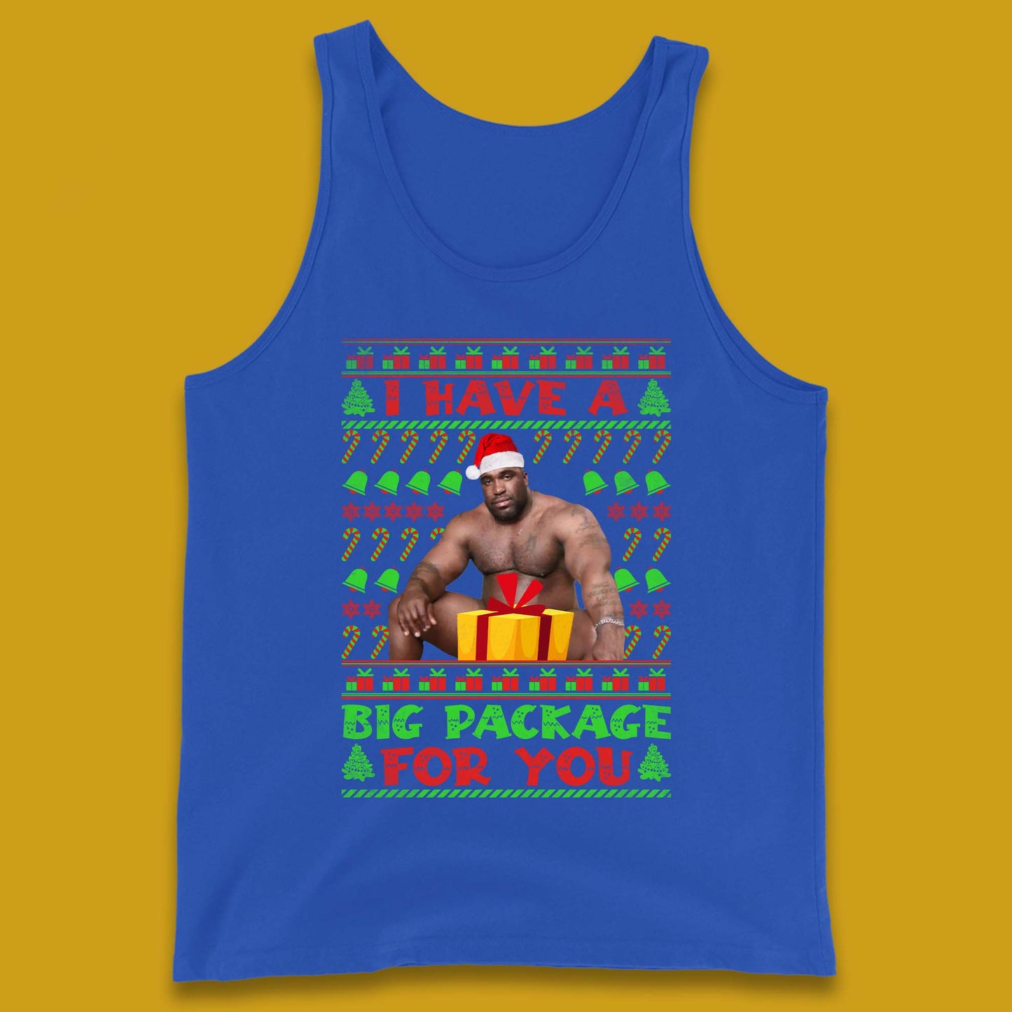 Big Package Ugly Christmas Tank Top