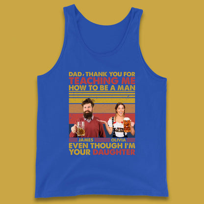 Personalised Thank You For Teaching Me Tank Top