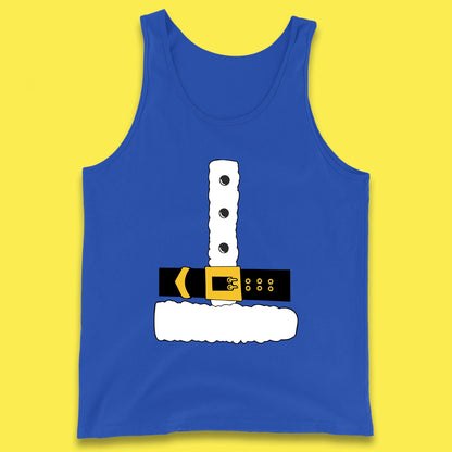christmas santa claus costume tank top