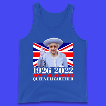 1926-2022 Queen Elizabeth II Tank Top