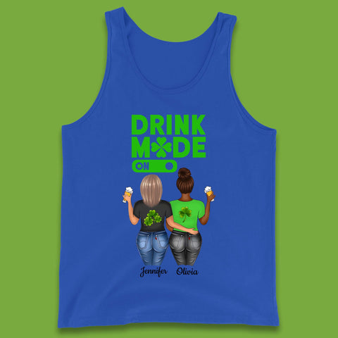 Personalised Drink Mode On Tank Top