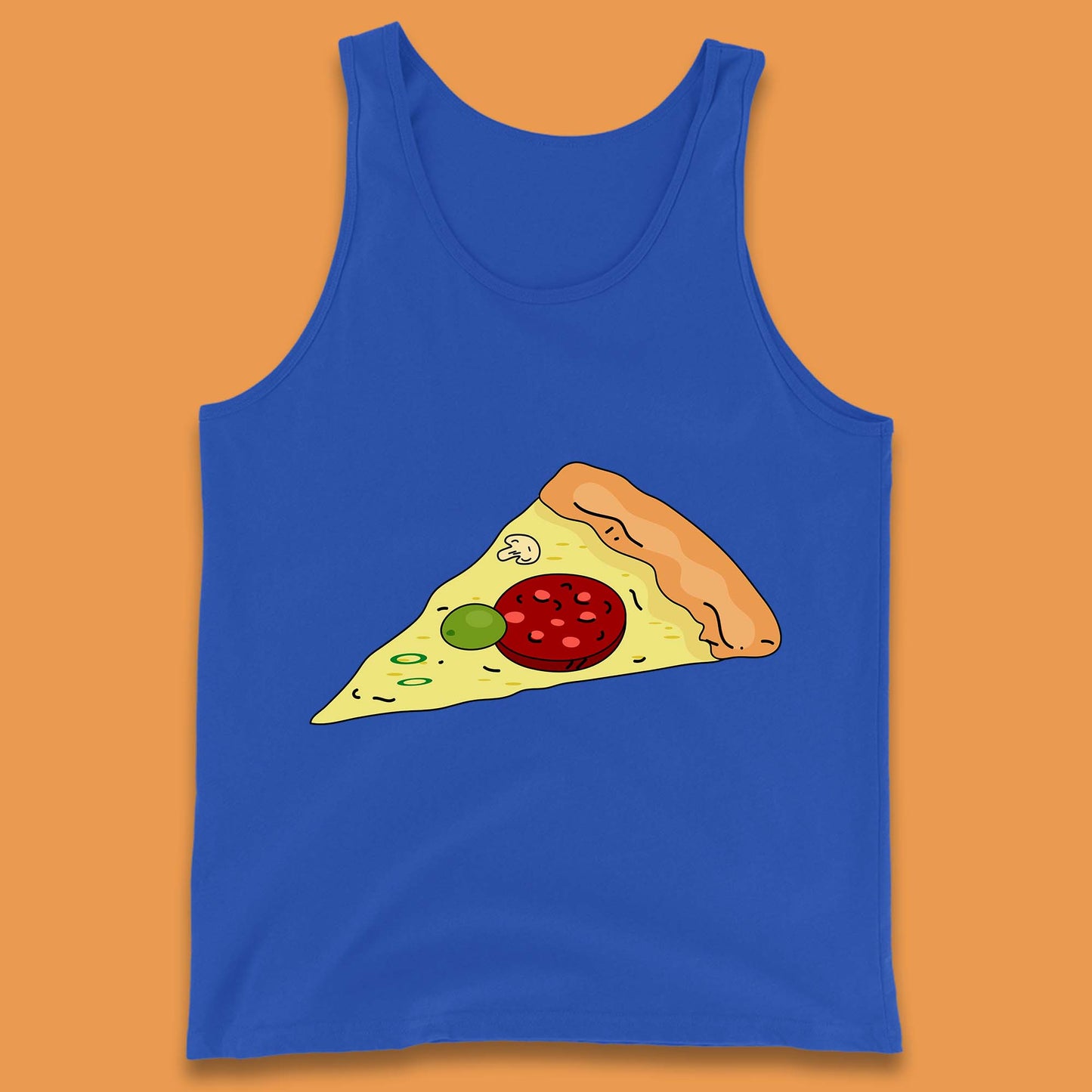 Italian Pizza Slice Pizzaologist Pizza Lover Pizza Holic Pizza Addict Tank Top