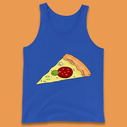 Italian Pizza Slice Pizzaologist Pizza Lover Pizza Holic Pizza Addict Tank Top