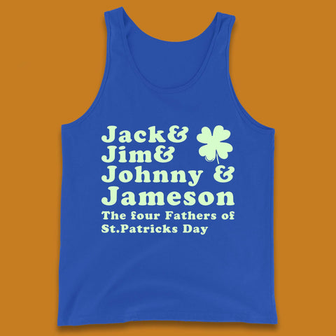 The Four Fathers of St. Patrick's Day Tank Top