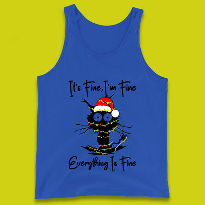 electrocuted cat tank top