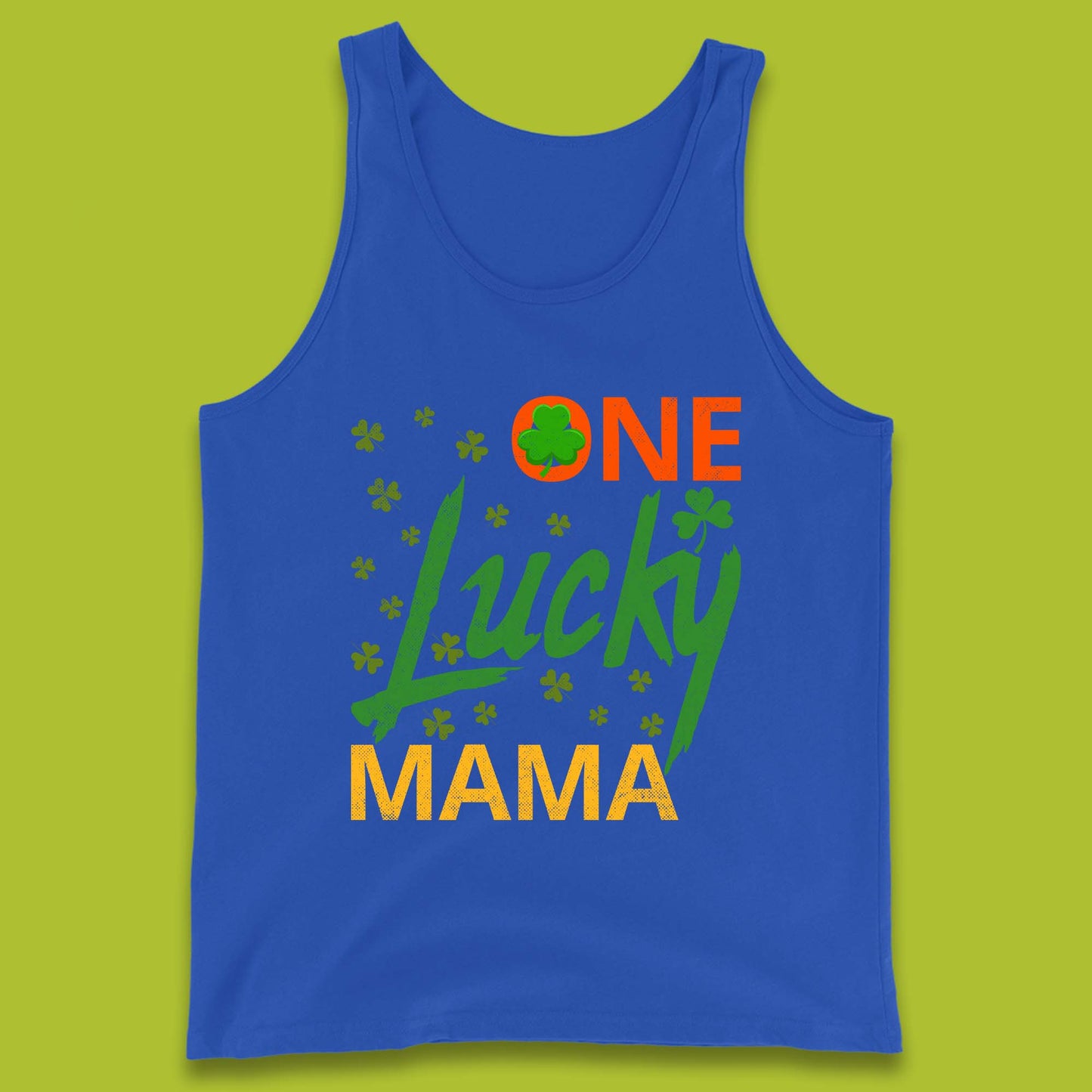 One Lucky Mama Patrick's Day Tank Top
