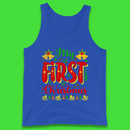 my first christmas tank top