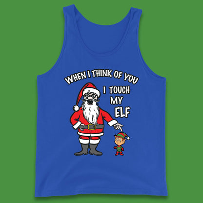 Cheeky Rude Funny Christmas Tank Top