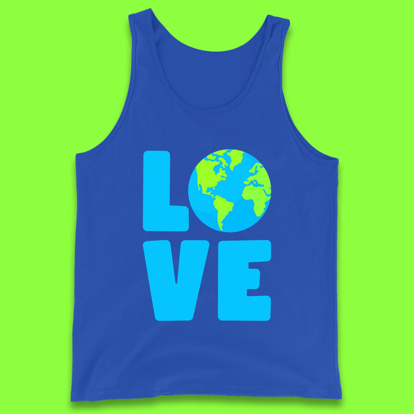 Love Earth Day Environmental Climate Change Save The Planet Tank Top