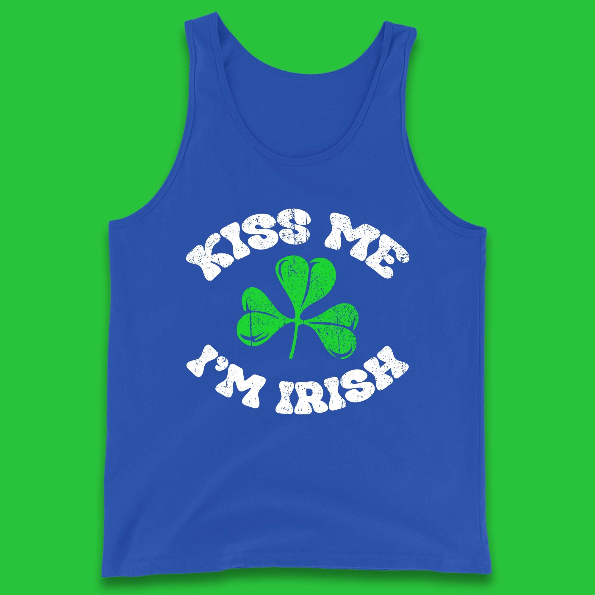 Kiss Me I'm Irish St. Patrick's Day Tank Top