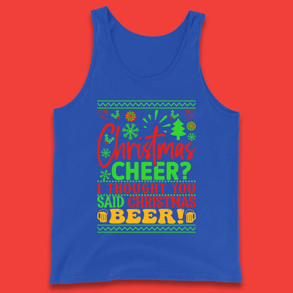 christmas cheer tank top
