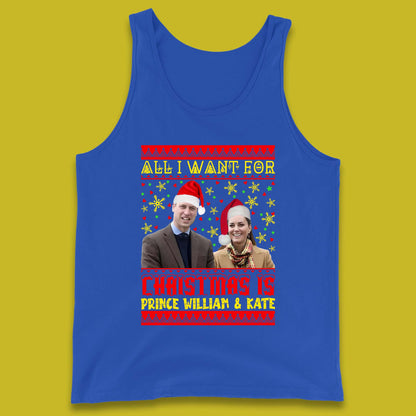 Prince William & Kate Christmas Tank Top