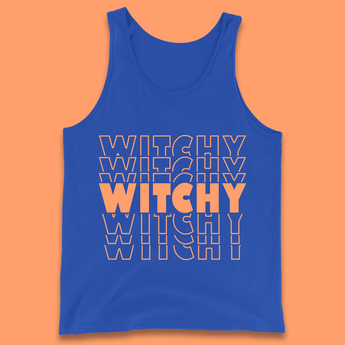 Witchy Halloween Witches Spooky Witch Vibes Witchy Aesthetic Halloween Party Tank Top
