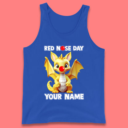 Personalised Dragon Red Nose Day Tank Top