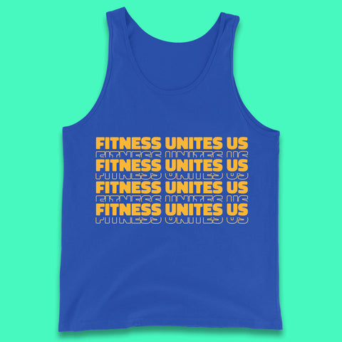 Fitness Unites Us National Fitness Day Gym Day Fitness Workout Tank Top