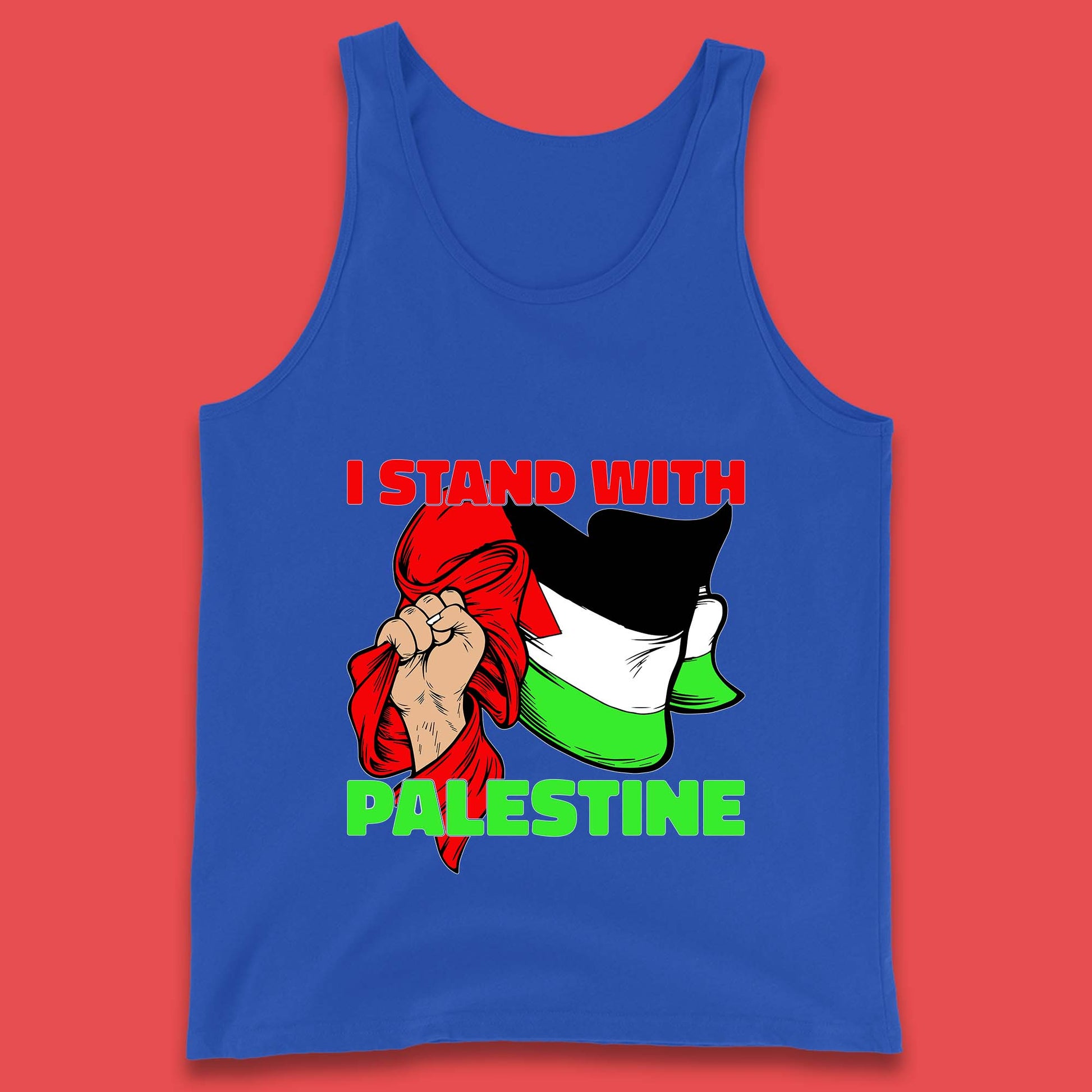 I Stand with Palestine Vest Top