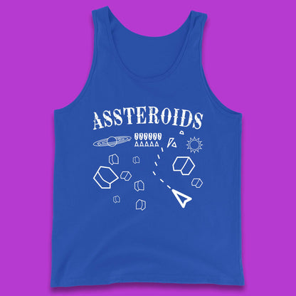 Assteroids Video Game Tank Top