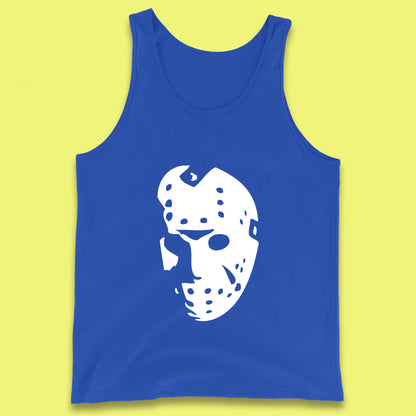 Halloween Jason Voorhees Horror Face Mask Friday The 13th Horror Movie Character Tank Top