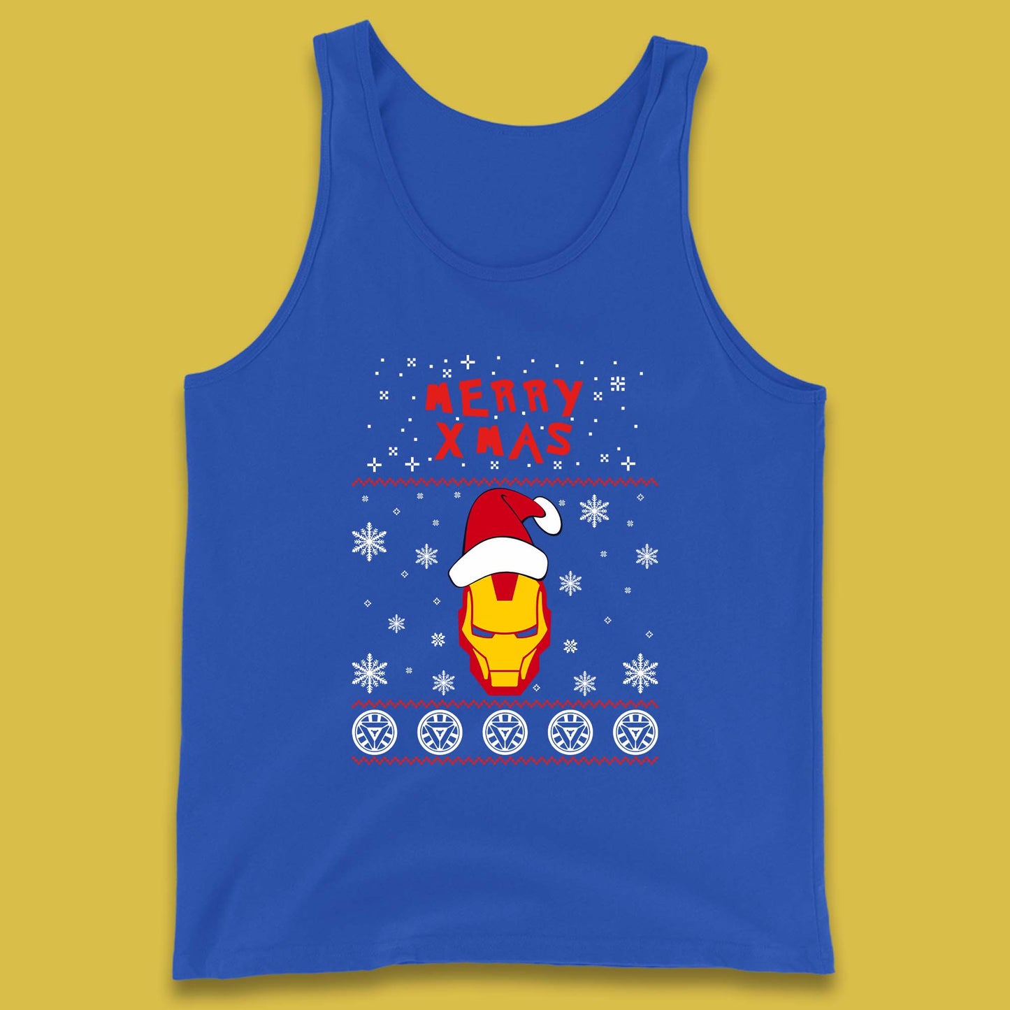 Merry Xmas Ironman Tank Top