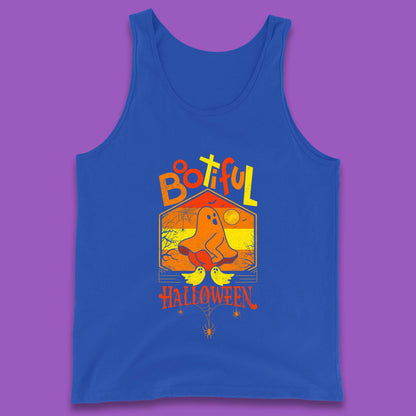 Bootiful Halloween Funny Ghost Big Butt Thick Halloween Ghost Booty Funny Humor Offensive Tank Top