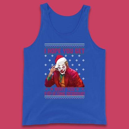 Joker Christmas Tank Top