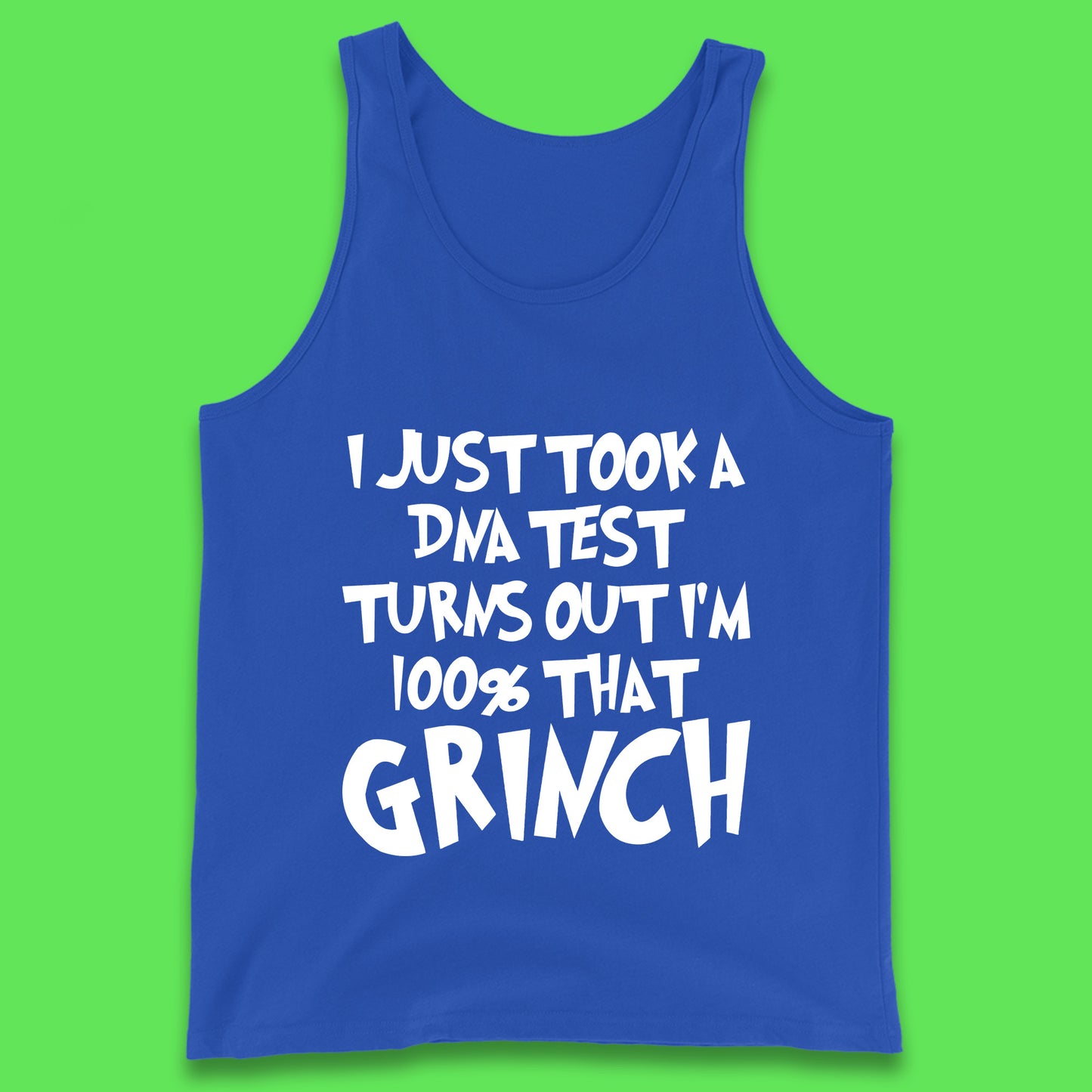 christmas grinch tank top