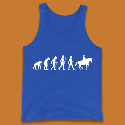 Horse Riding Evolution Equestrian Horse Racing Jockey Tank Top