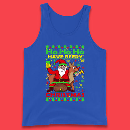 beery christmas tank top