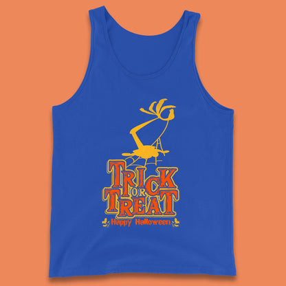 Happy Halloween Trick Or Treat Horror Scary Spooky Season Tank Top