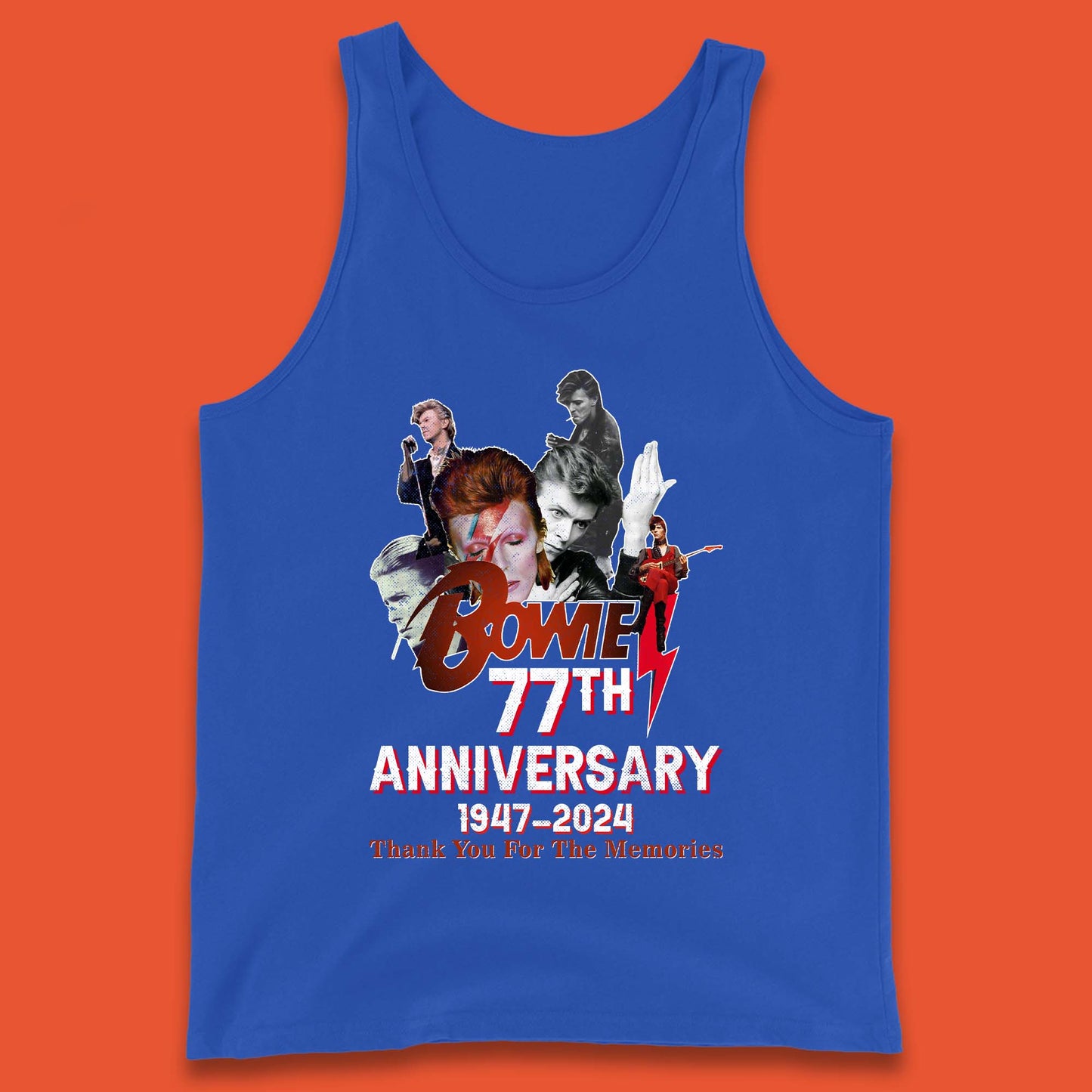 Bowie 77th Anniversary Tank Top