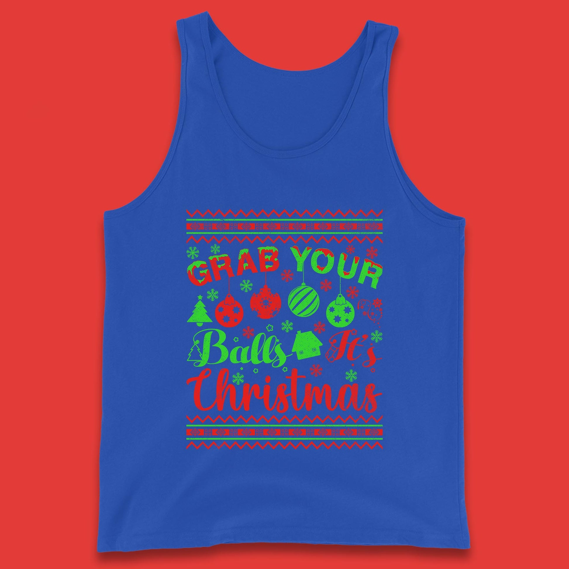christmas ornament tank top