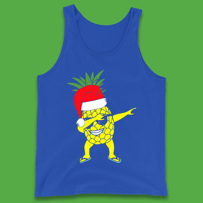 dabbing pineapple tank top