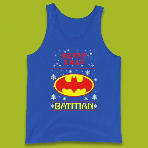 Merry Xmas Batman Tank Top