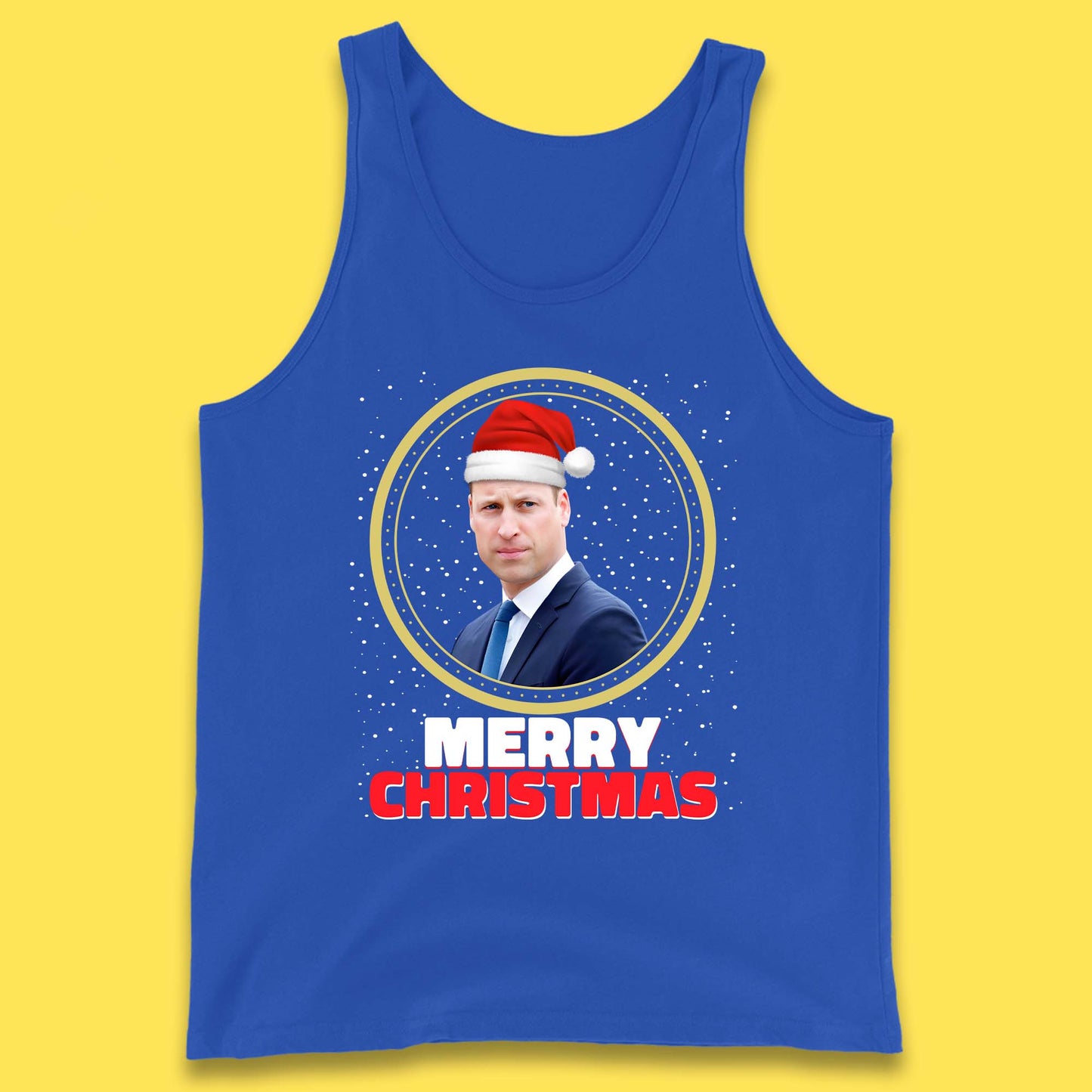 Prince William Christmas Tank Top