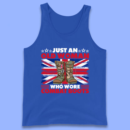 Personalised Just An Old Woman Tank Top