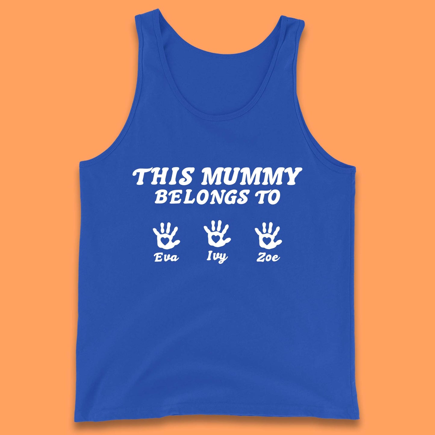 Personalised This Mummy Belongs Tank Top