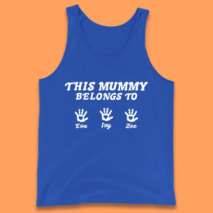 Personalised This Mummy Belongs Tank Top