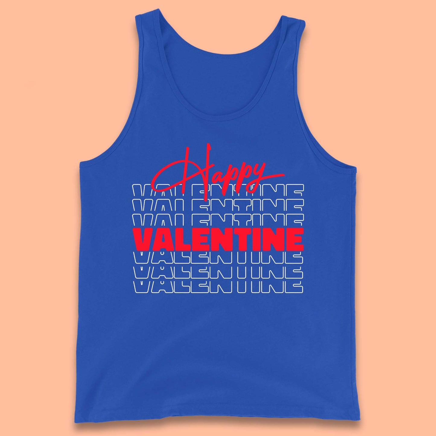Happy Valentine Day Tank Top