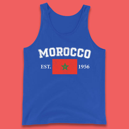 Morocco Est 1956 Tank Top