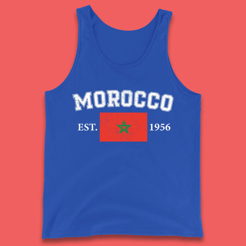 Morocco Est 1956 Tank Top