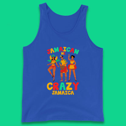 Jamaican Me Crazy Jamaica Rio Carnival Dancer Jamaican Travel Vacation Tank Top