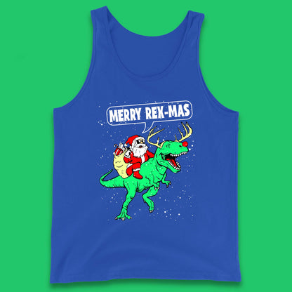 Merry Rex-Mas Christmas Tank Top