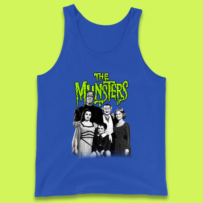 Vintage The Munsters Family TV Series Halloween Frankenstein Horror Scary Tank Top