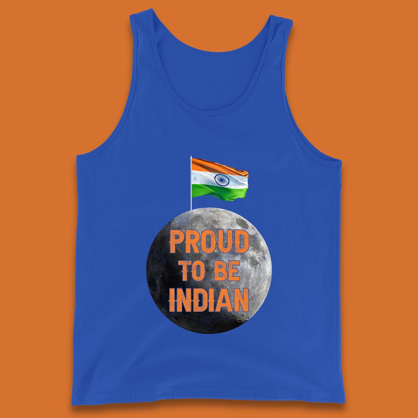 Proud To Be Indian Soft Landing To The Moon Chandrayaan-3 India On The Moon Tank Top