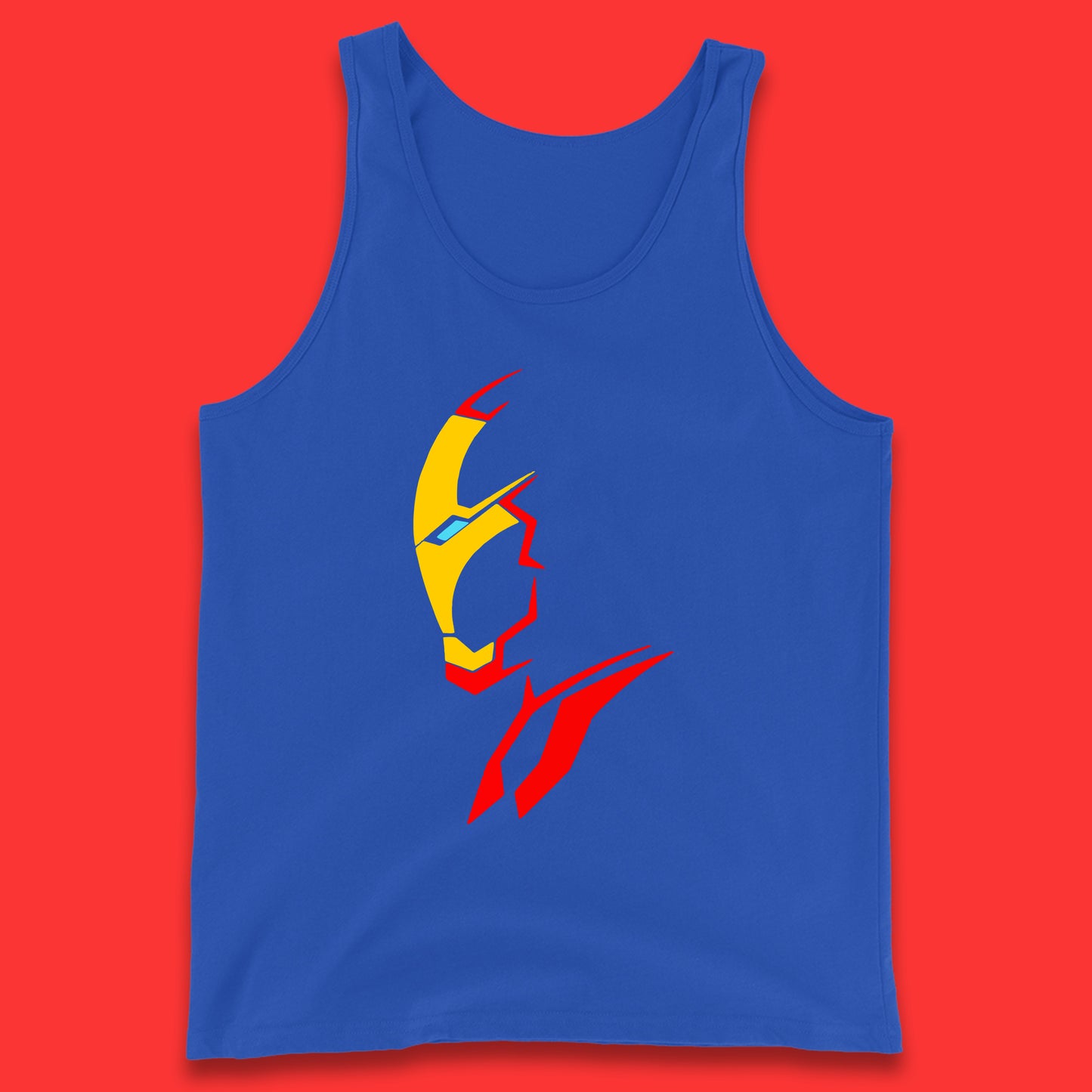 Marvel Avengers Iron Man Superhero Comic Book Character Iron-Man Marvel Comics Tank Top