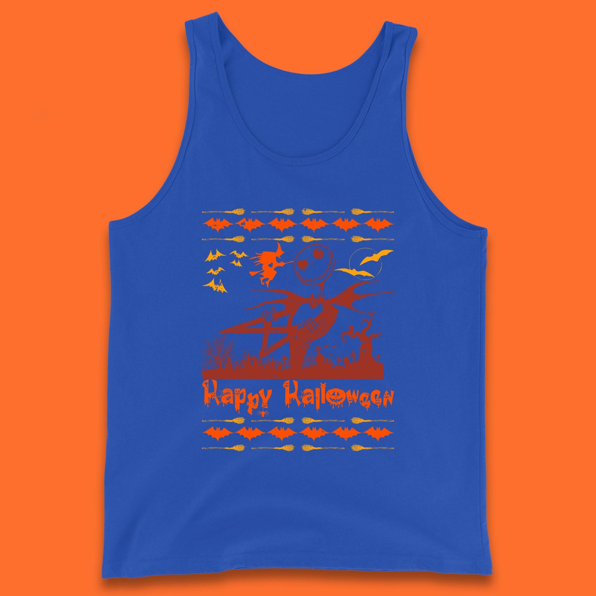 happy halloween tank top
