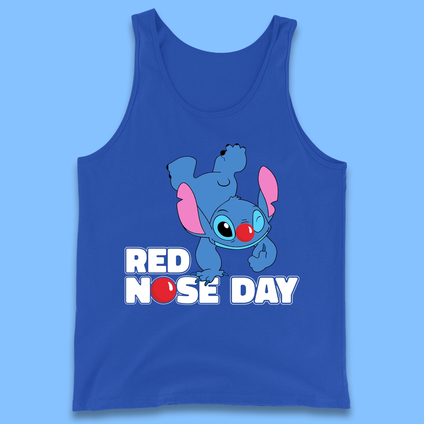 Stitch Red Nose Day Tank Top