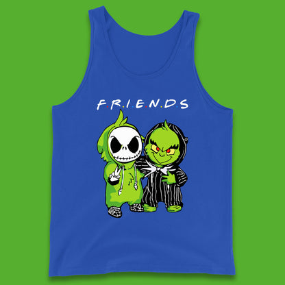 grinch and jack skellington tank top