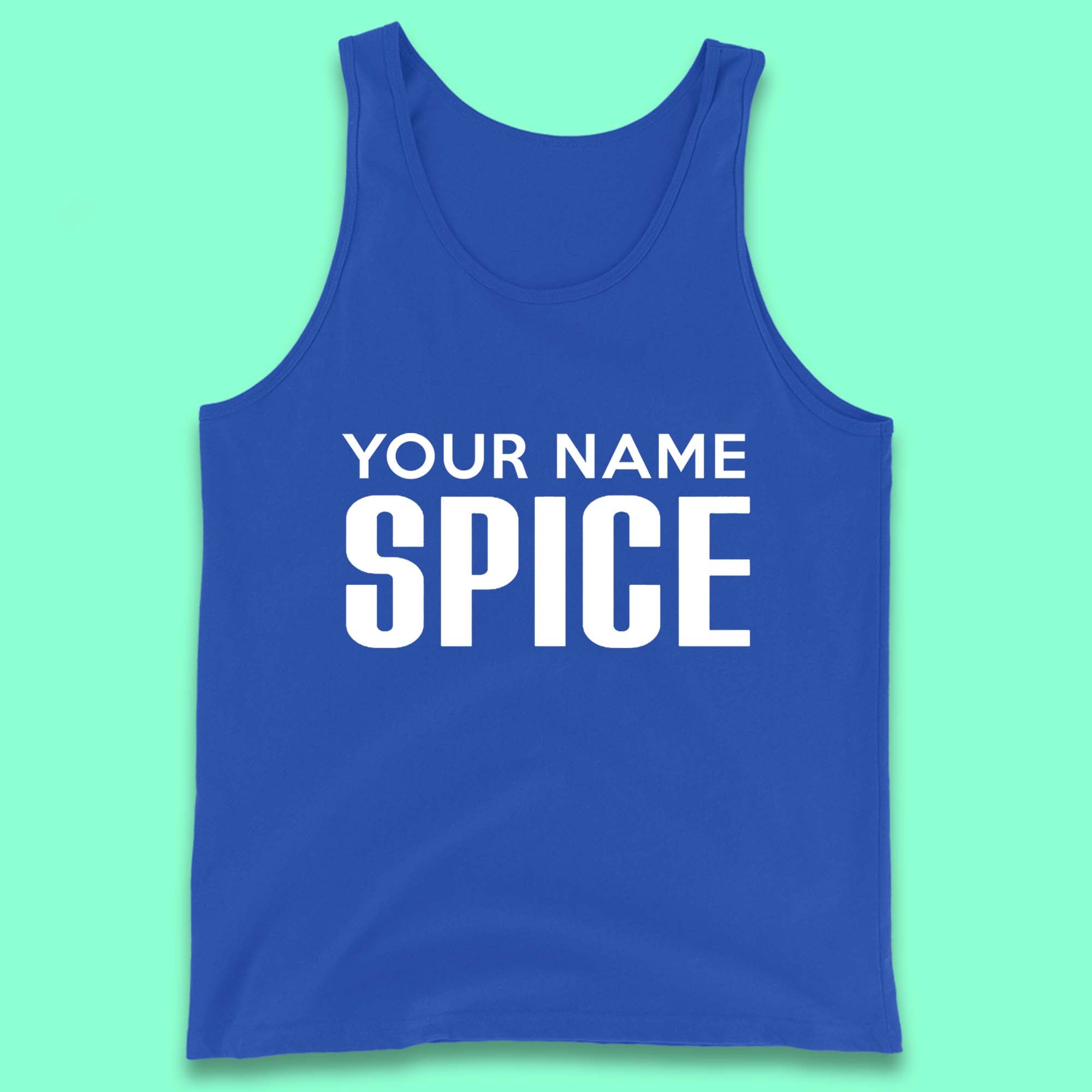 Personalised Spice Girls Tank Top