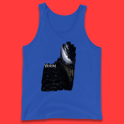 Angry Venom Amoled Half Face And Body Logo Marvel Avengers Superheros Movie Character Tank Top